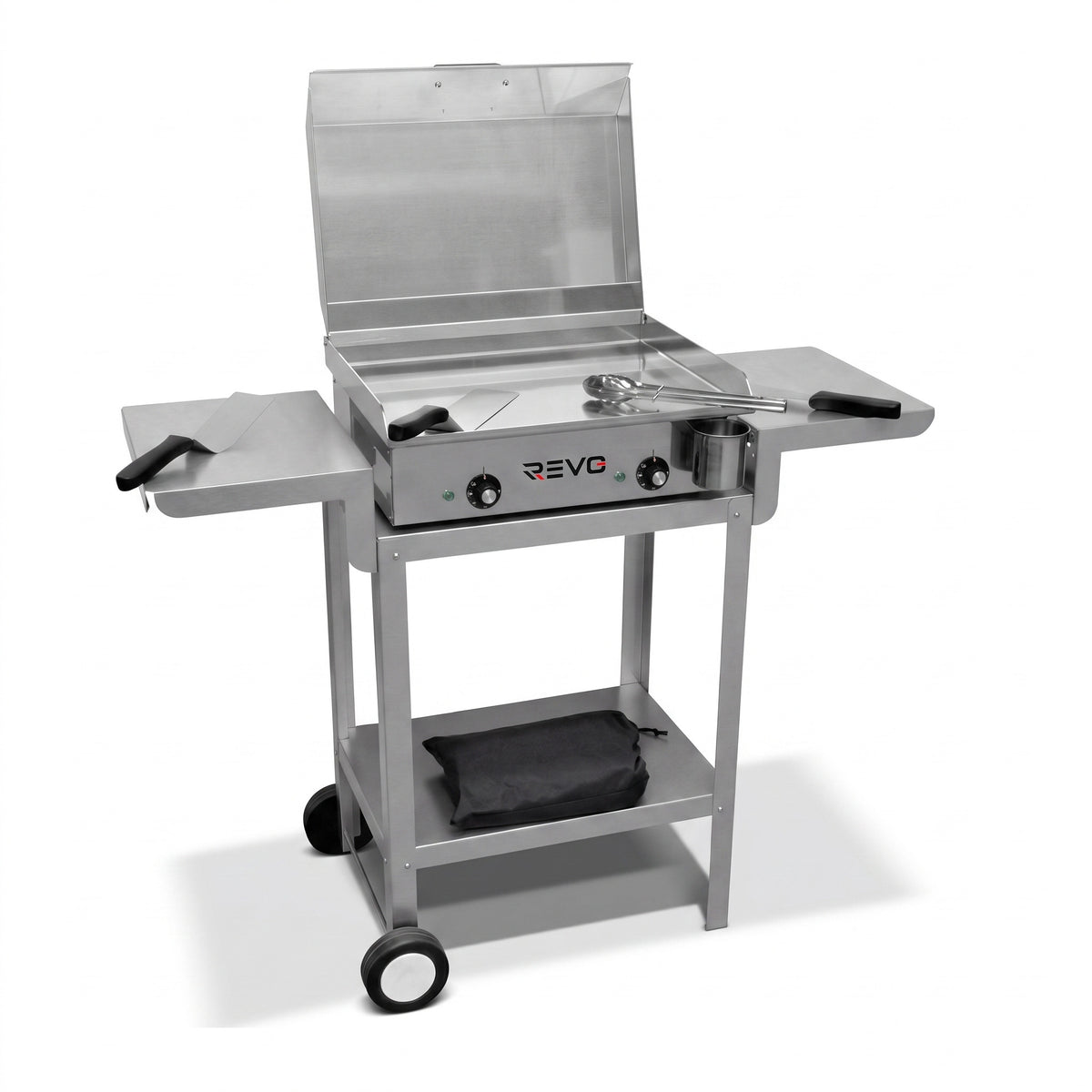 Pack Plancha Électrique REVO Alicante – Chariot & Accessoires Inclus – 2400 W