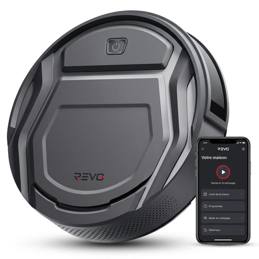 Robot Aspirateur REVO SlimForce 22 – 2 200 Pa, Connecté & Autonomie 120 min