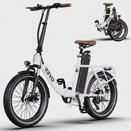 Vélo Électrique Pliable REVO Flex – 250W – Batterie 48V 17Ah – Autonomie jusqu’à 120 km – Pneus 20″ x 3.0″