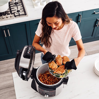Air Fryer REVO Culina 14 – 14 Fonctions – 7,5 L – 1 500 W – Cuisson sous Pression, Vapeur & Multicuiseur