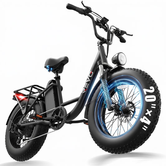 Vélo Électrique Fat Bike REVO Ranger 110 - 250 W avec Batterie Amovible 48 V 15,6 Ah, Écran LCD Couleur & Autonomie jusqu’à 110 km