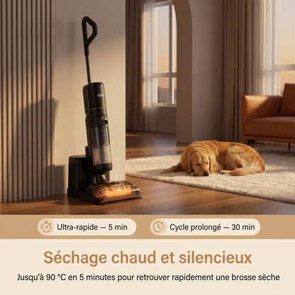 Aspirateur Laveur REVO Aquaris 21 – 21 000 Pa, Autonettoyage 100 °C & Séchage Rapide 90 °C