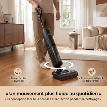 Aspirateur Laveur REVO Aquaris 21 – 21 000 Pa, Autonettoyage 100 °C & Séchage Rapide 90 °C