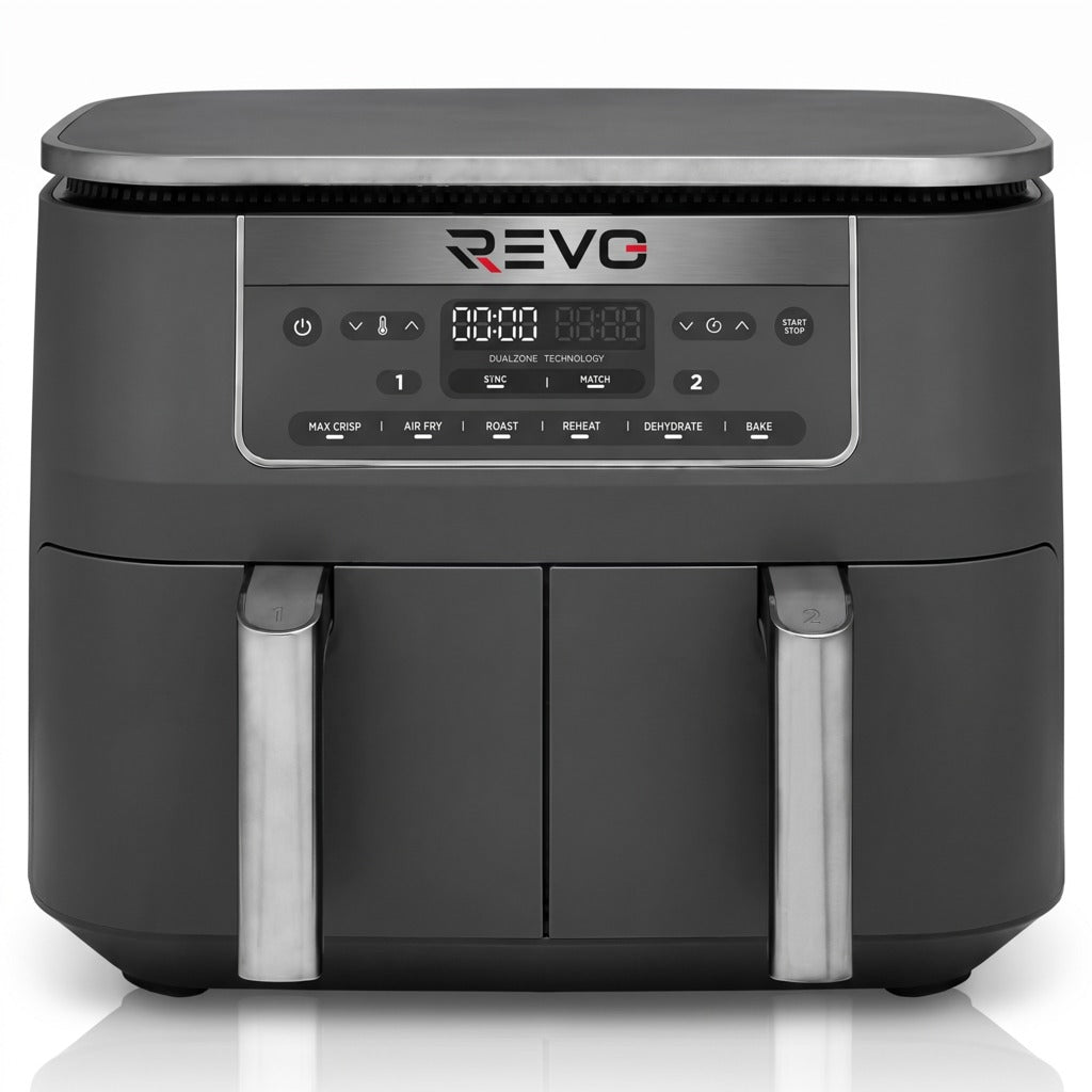 Air Fryer REVO Synora 7.6 double zone sur fond blanc