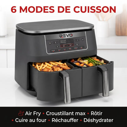 Air Fryer REVO Synora 7.6 avec six modes de cuisson